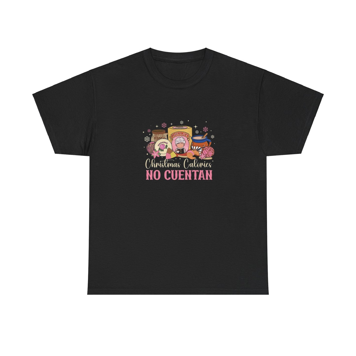 Christmas Calories No Cuentan Unisex Tee