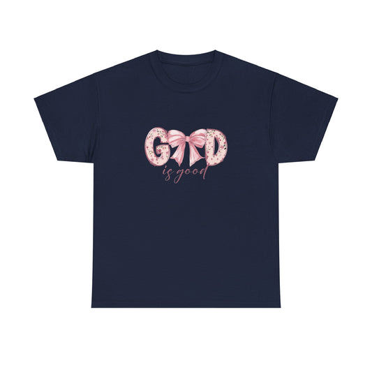 Pink Coquette God Is Good Tee