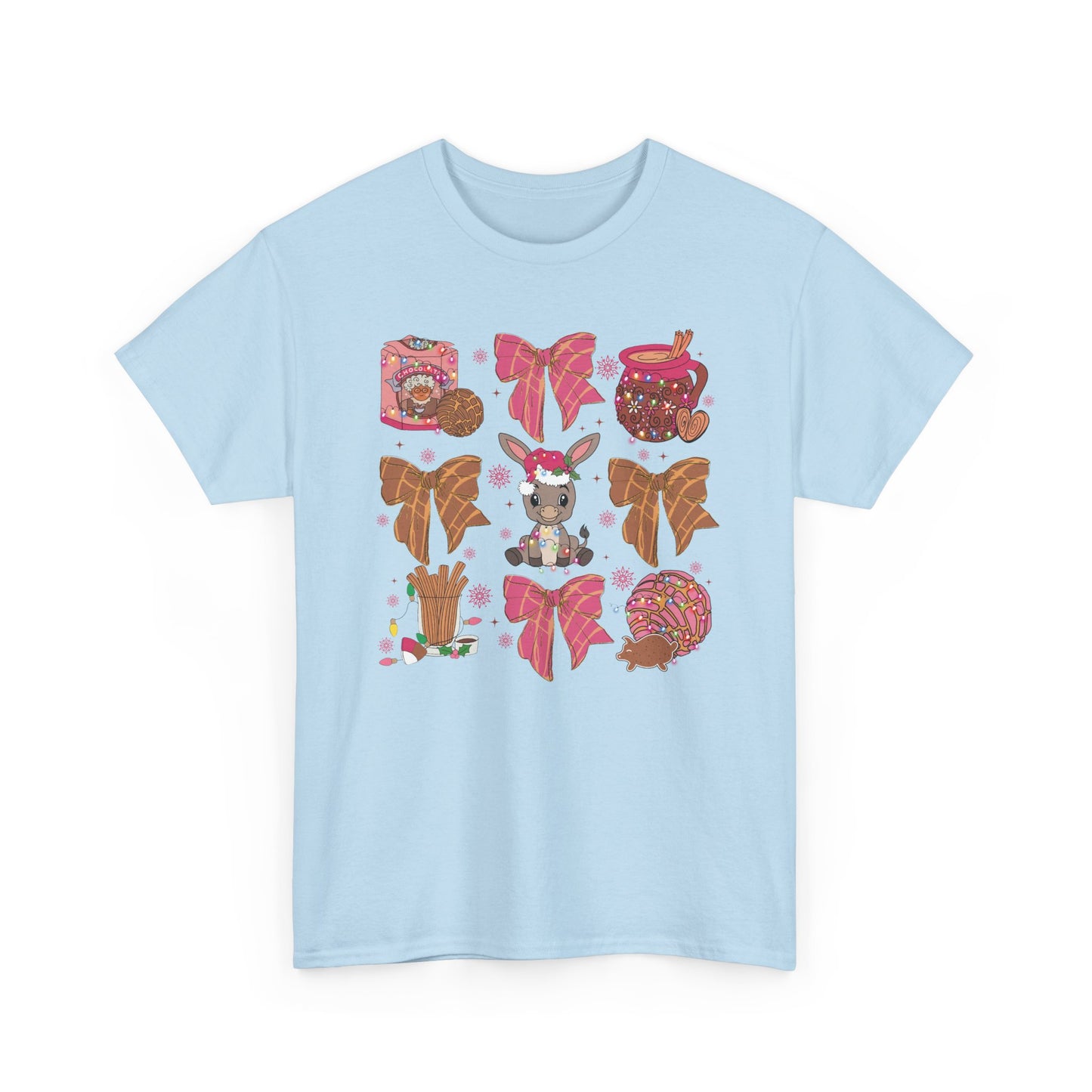 Mexican Christmas Coquette Unisex Tee, Burrito Sabanero