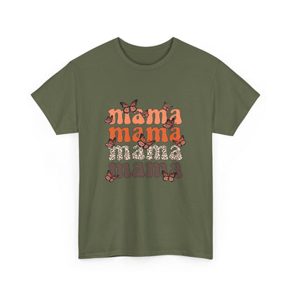 MAMA Fall Butterfly Shirt Unisex Cotton T-shirt