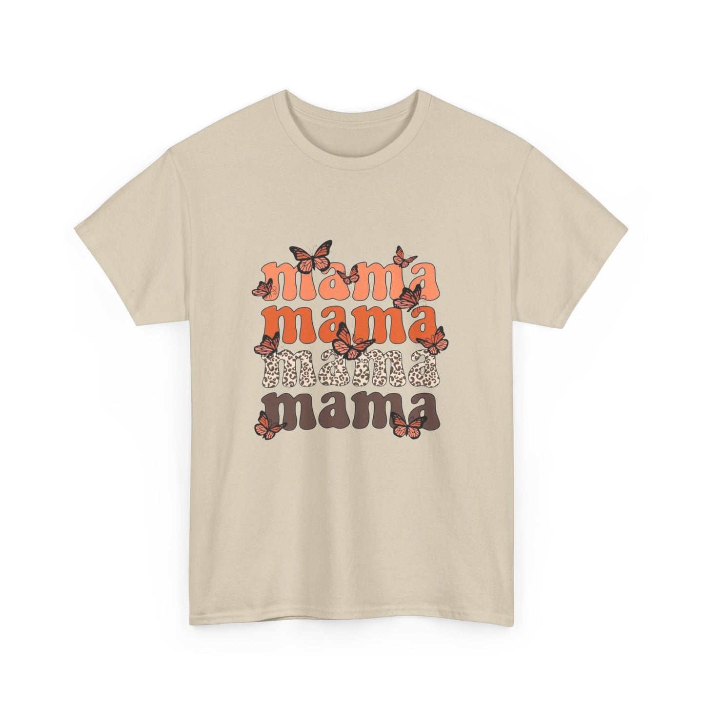 MAMA Fall Butterfly Shirt Unisex Cotton T-shirt