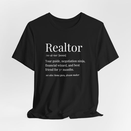 Realtor Unisex Short Sleeve Tee