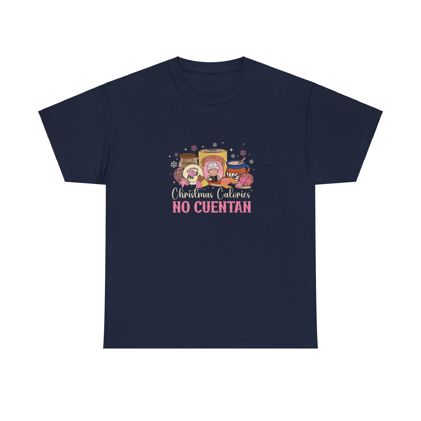 Christmas Calories No Cuentan Unisex Tee