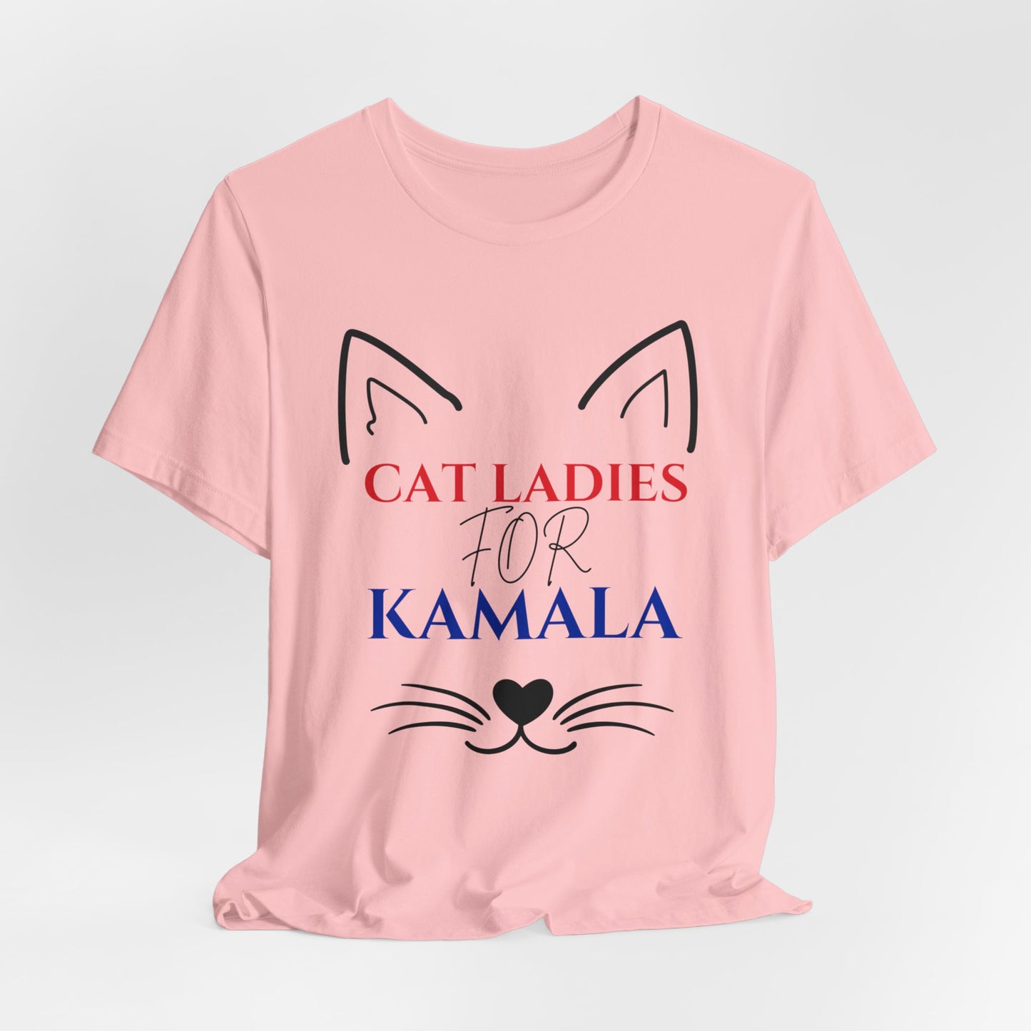 Cat Ladies for Kamala Unisex Jersey Short Sleeve Tee