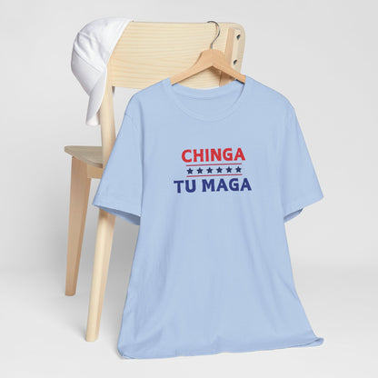 CHINGA TU MAGA Unisex Jersey Short Sleeve Tee