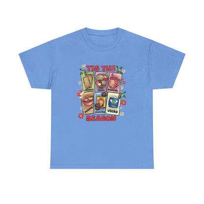 Mexican Christmas Loteria Unisex Heavy Cotton Tee