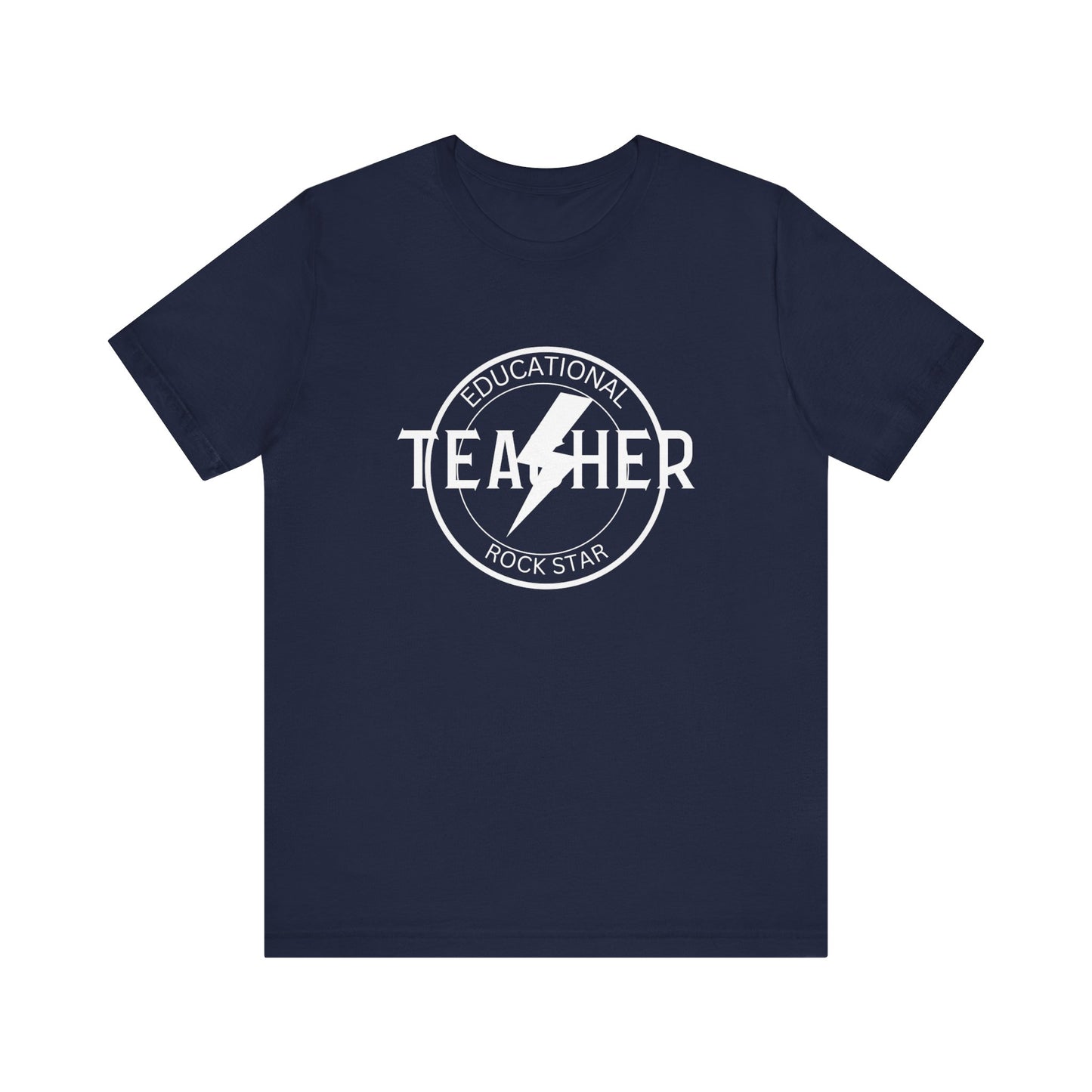 Educational Rock Star Teacher T-Shirt