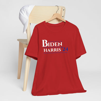 Biden Harris '24 Presidential Campaign Unisex Jersey Short Sleeve Tee