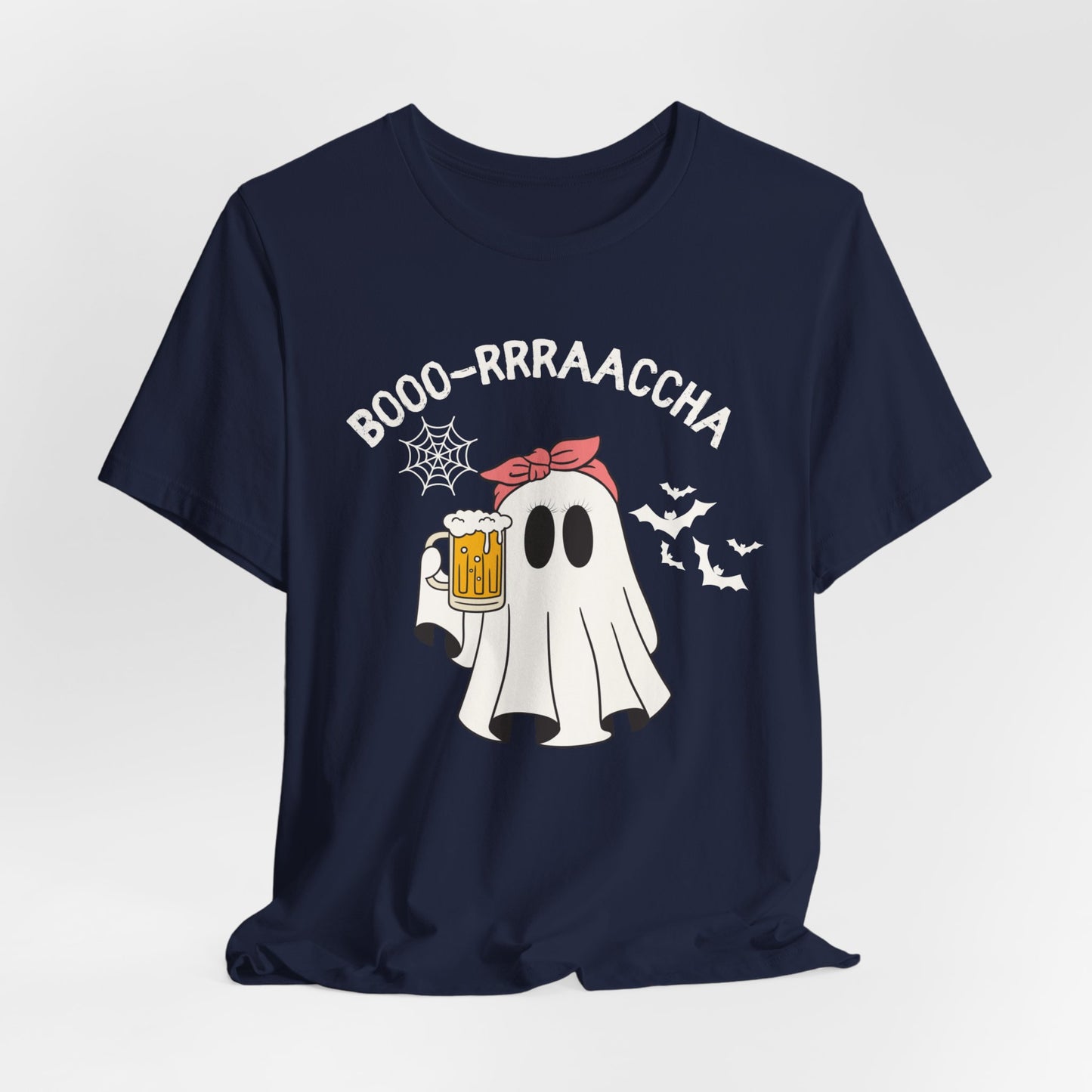 Boo-rrraaccha Unisex Tee, Ghost Halloween Beer Shirt