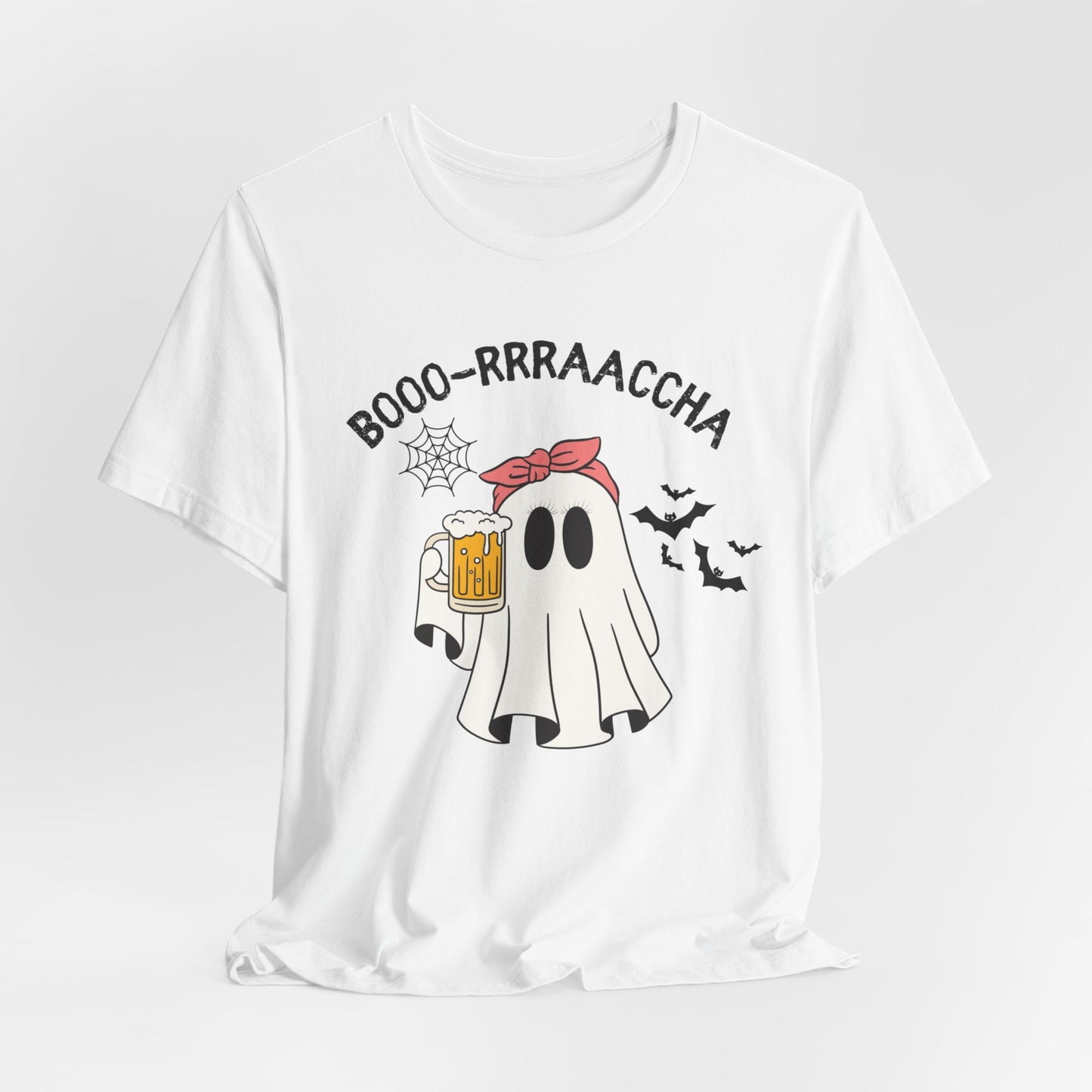 Boo-rrraaccha Unisex Tee, Ghost Halloween Beer Shirt