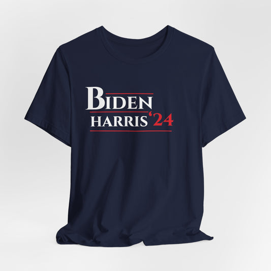 Biden Harris '24 Presidential Campaign Unisex Jersey Short Sleeve Tee