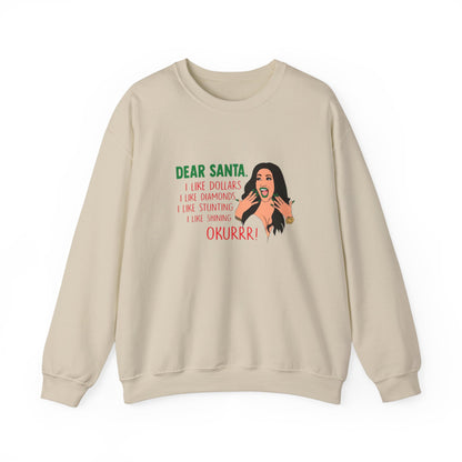 Cardi B Christmas Funny Sweatshirt