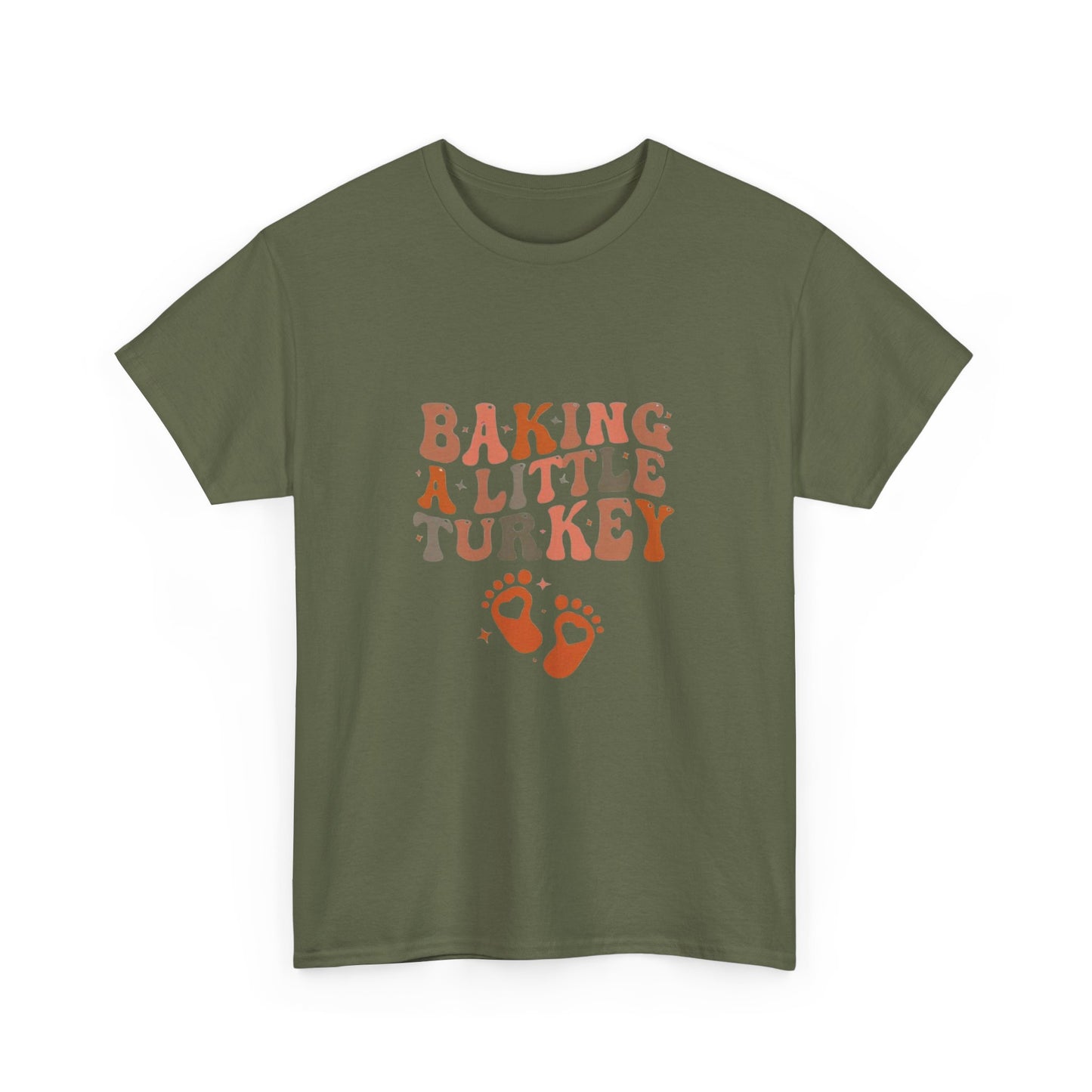 Baking A Little Turkey Unisex Tee