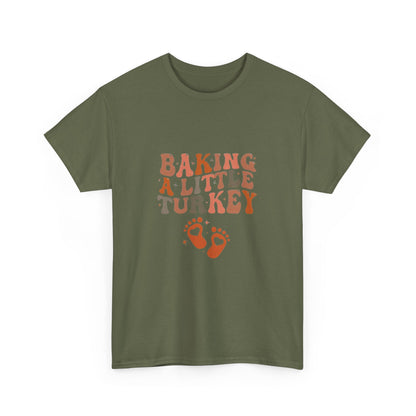 Baking A Little Turkey Unisex Tee