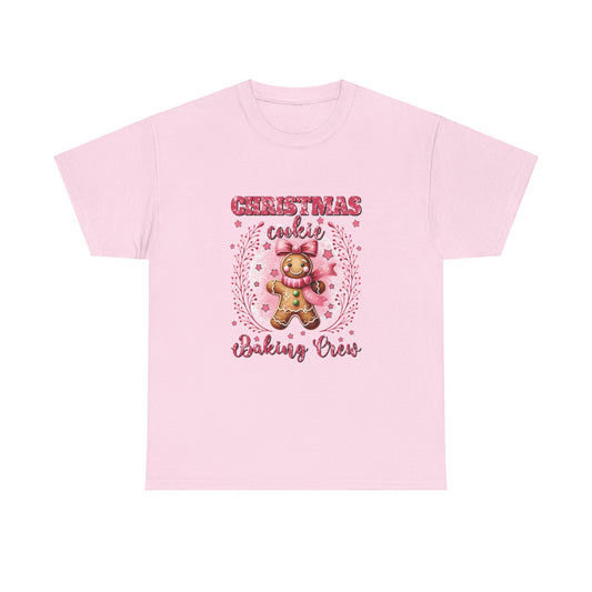 Gingerbread Christmas Cookie Baking Crew T-Shirt