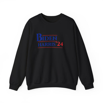 Biden Harris '24 Presidential Election Unisex Heavy Blend Crewneck Sweatshirt