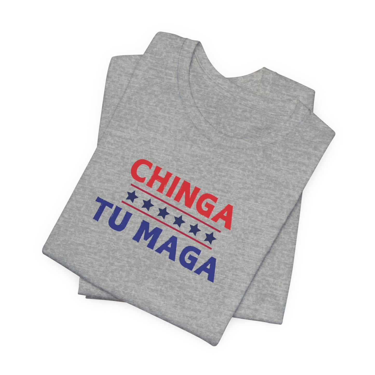 CHINGA TU MAGA Unisex Jersey Short Sleeve Tee