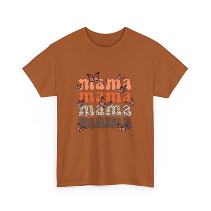 MAMA Fall Butterfly Shirt Unisex Cotton T-shirt