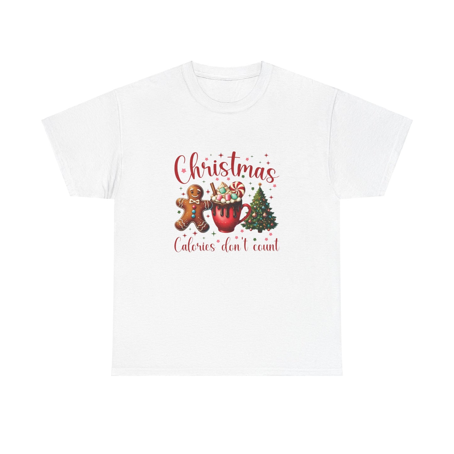 Gingerbread Christmas Calories Don't Count Unisex Tee