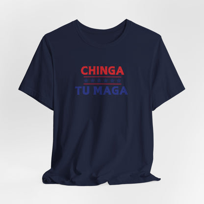 CHINGA TU MAGA Unisex Jersey Short Sleeve Tee