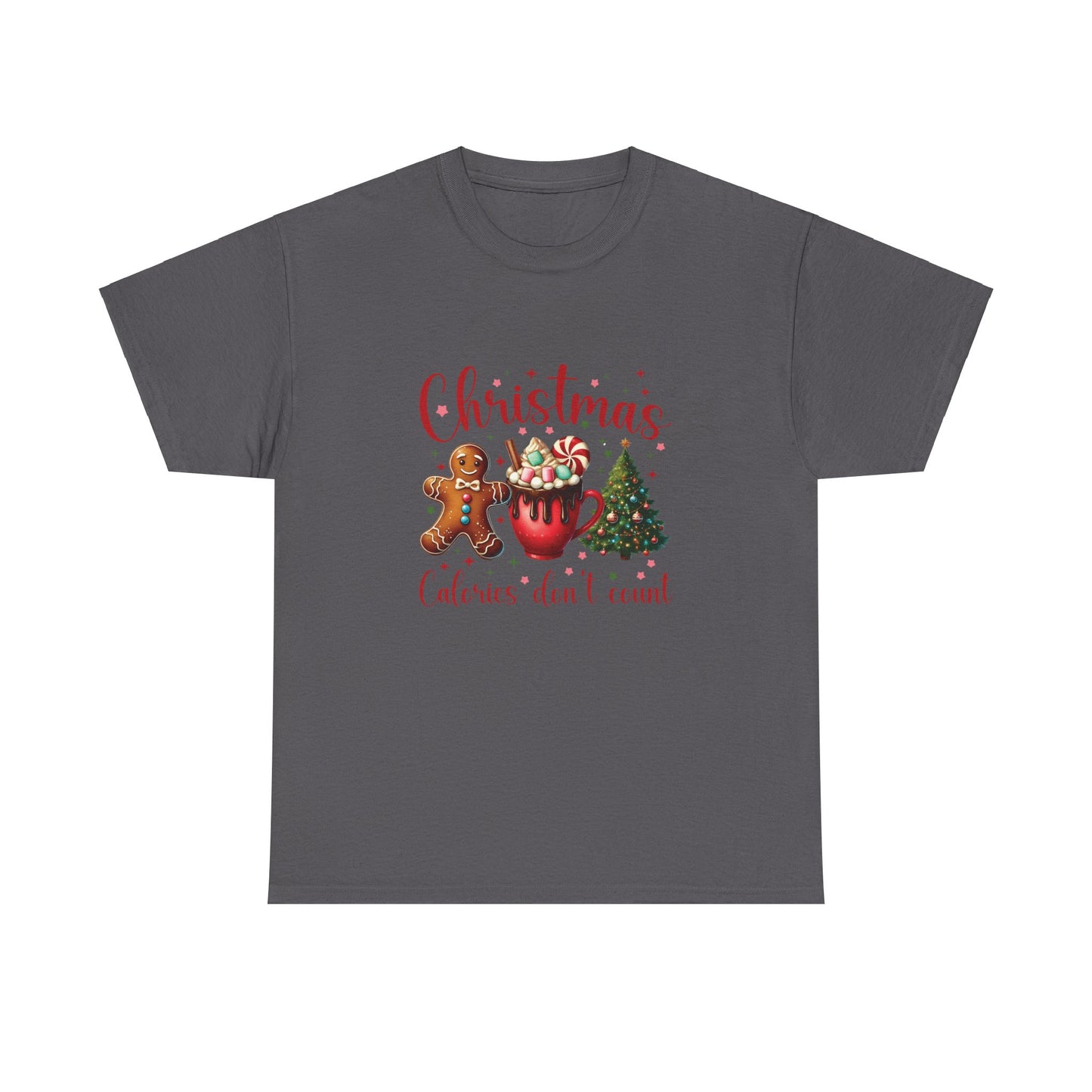 Gingerbread Christmas Calories Don't Count Unisex Tee