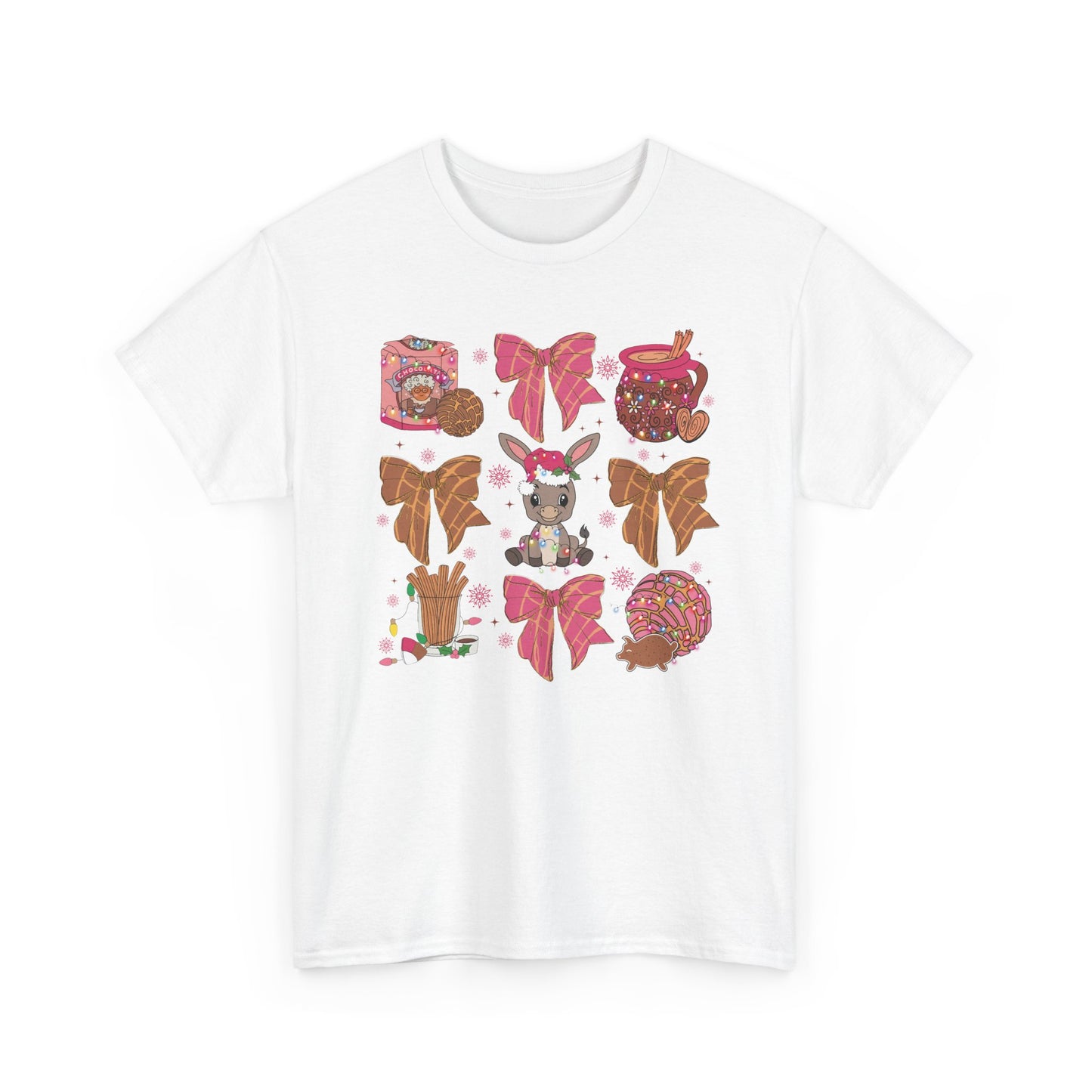 Mexican Christmas Coquette Unisex Tee, Burrito Sabanero