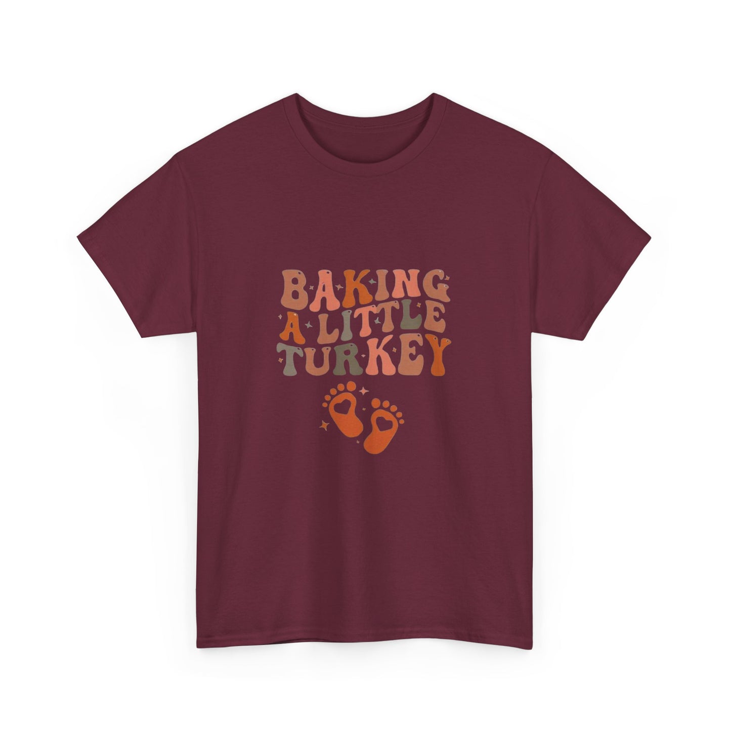 Baking A Little Turkey Unisex Tee