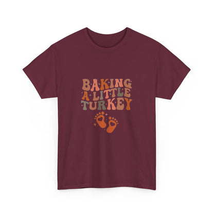 Baking A Little Turkey Unisex Tee