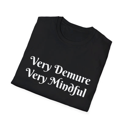 Very Demure Very Mindful Unisex Softstyle T-Shirt