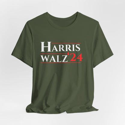 Harris Walz '24 Election Unisex Short Sleeve Tee