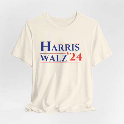 Harris Walz '24 Election Unisex Short Sleeve Tee