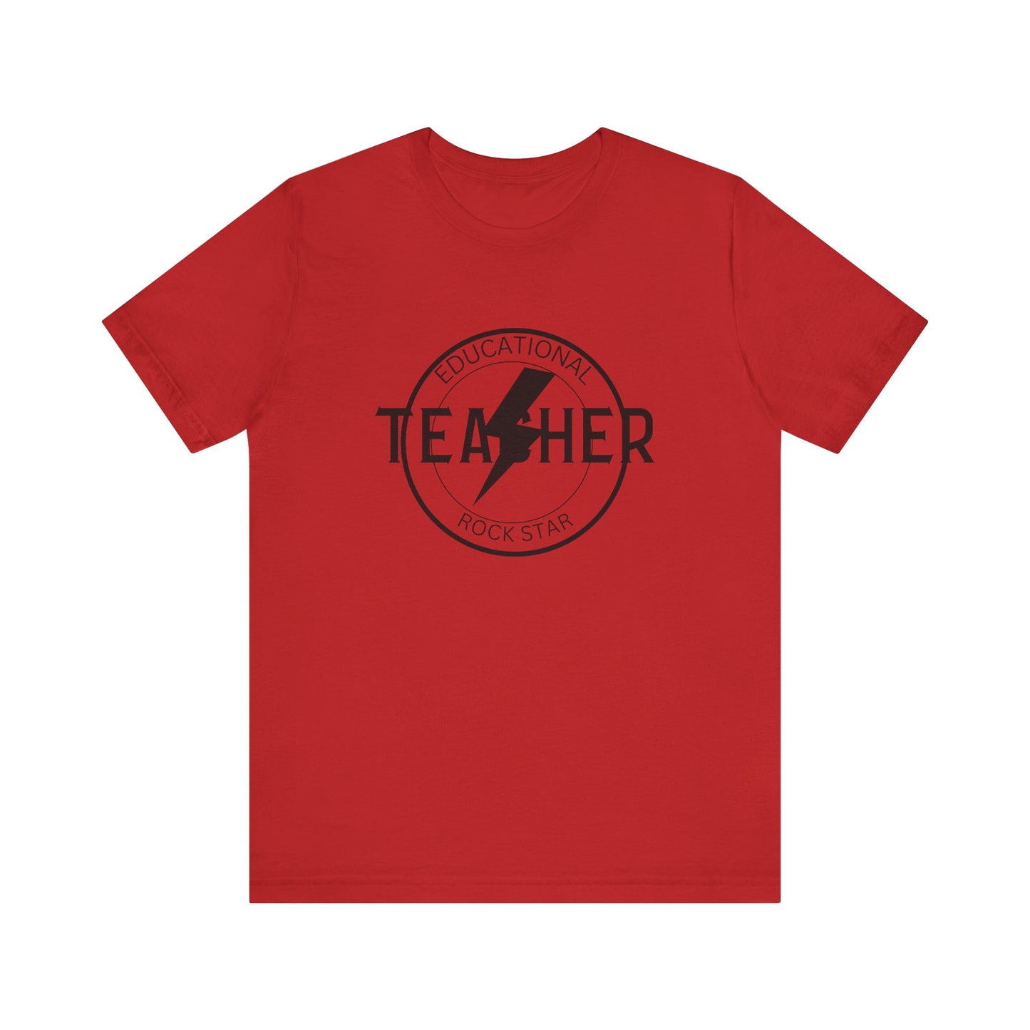 Educational Rock Star Teacher T-Shirt