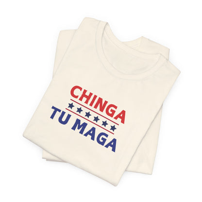 CHINGA TU MAGA Unisex Jersey Short Sleeve Tee