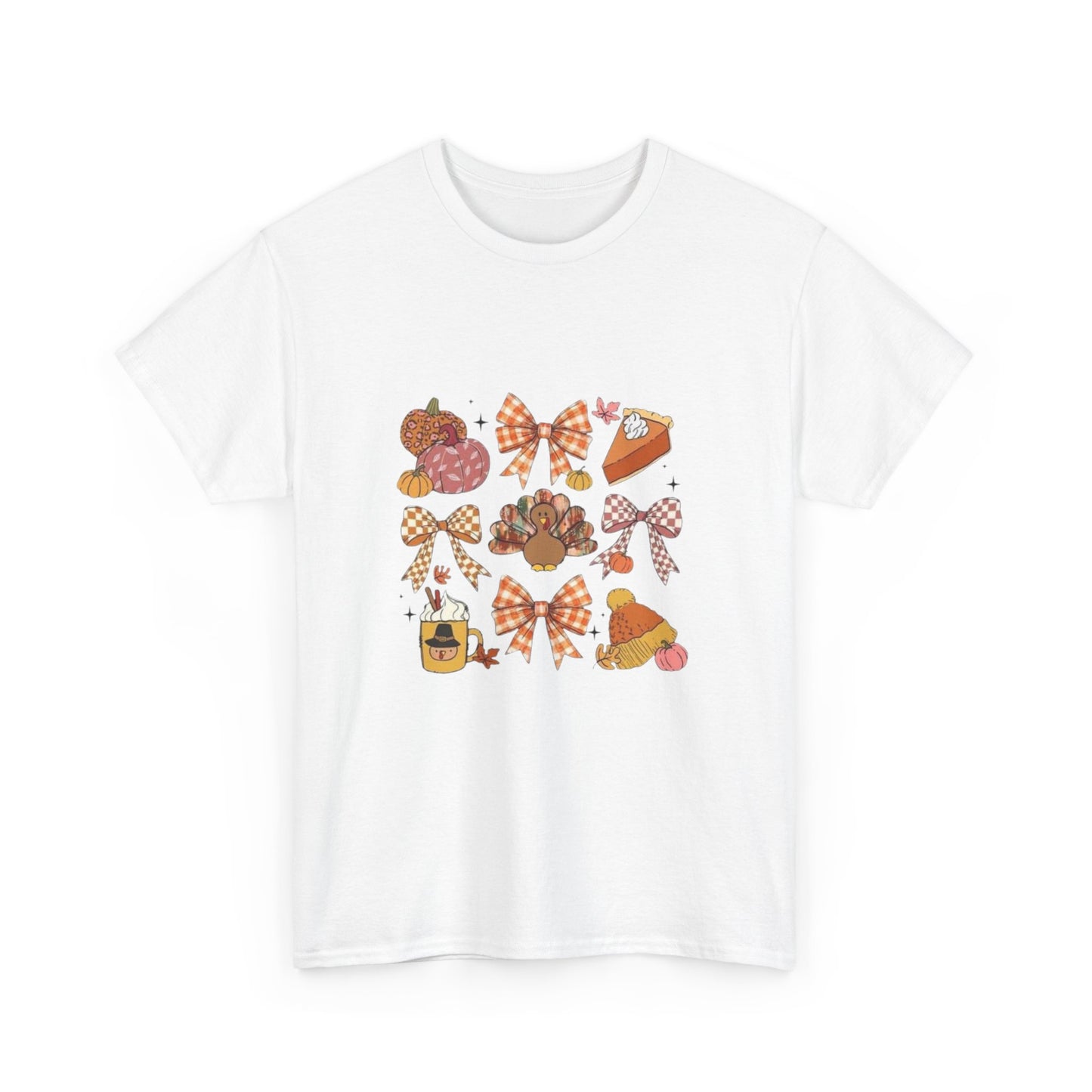 Coquette Thanksgiving Unisex Tee, Retro Holiday Shirt