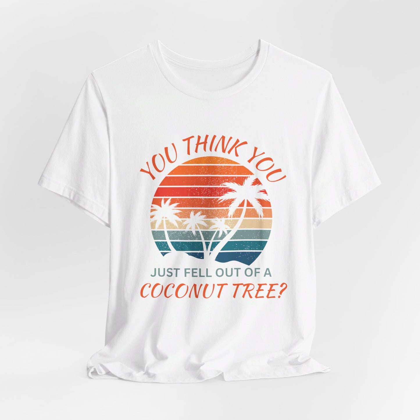 Coconut Tree Wisdom Unisex Short Sleeve Shirt