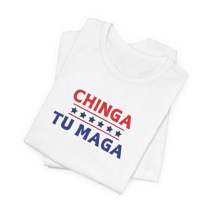 CHINGA TU MAGA Unisex Jersey Short Sleeve Tee