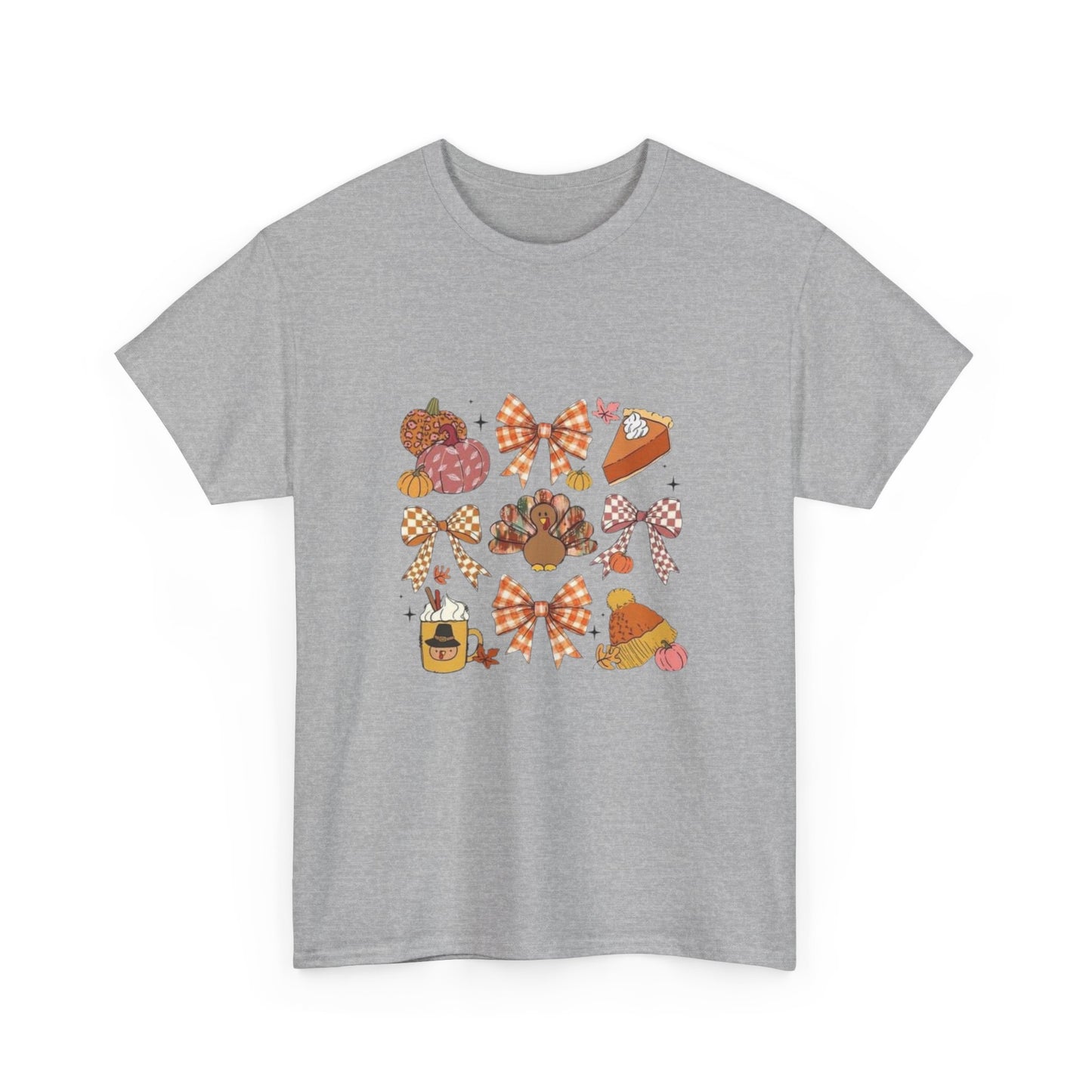 Coquette Thanksgiving Unisex Tee, Retro Holiday Shirt