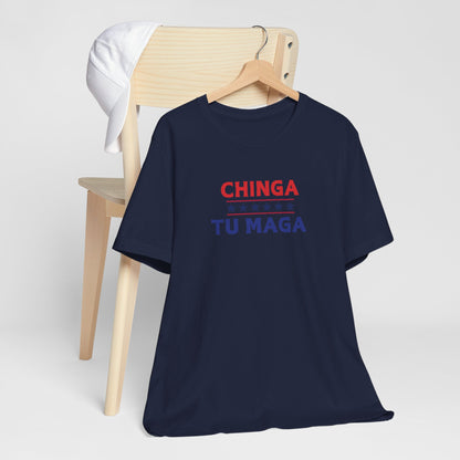 CHINGA TU MAGA Unisex Jersey Short Sleeve Tee