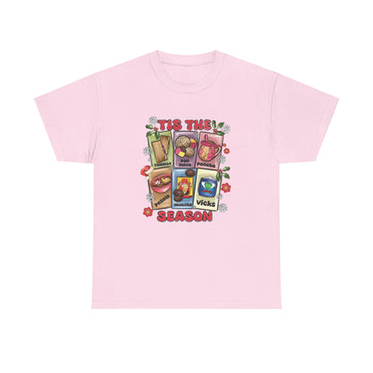 Mexican Christmas Loteria Unisex Heavy Cotton Tee