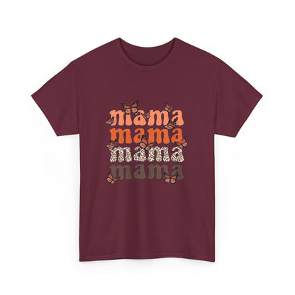 MAMA Fall Butterfly Shirt Unisex Cotton T-shirt