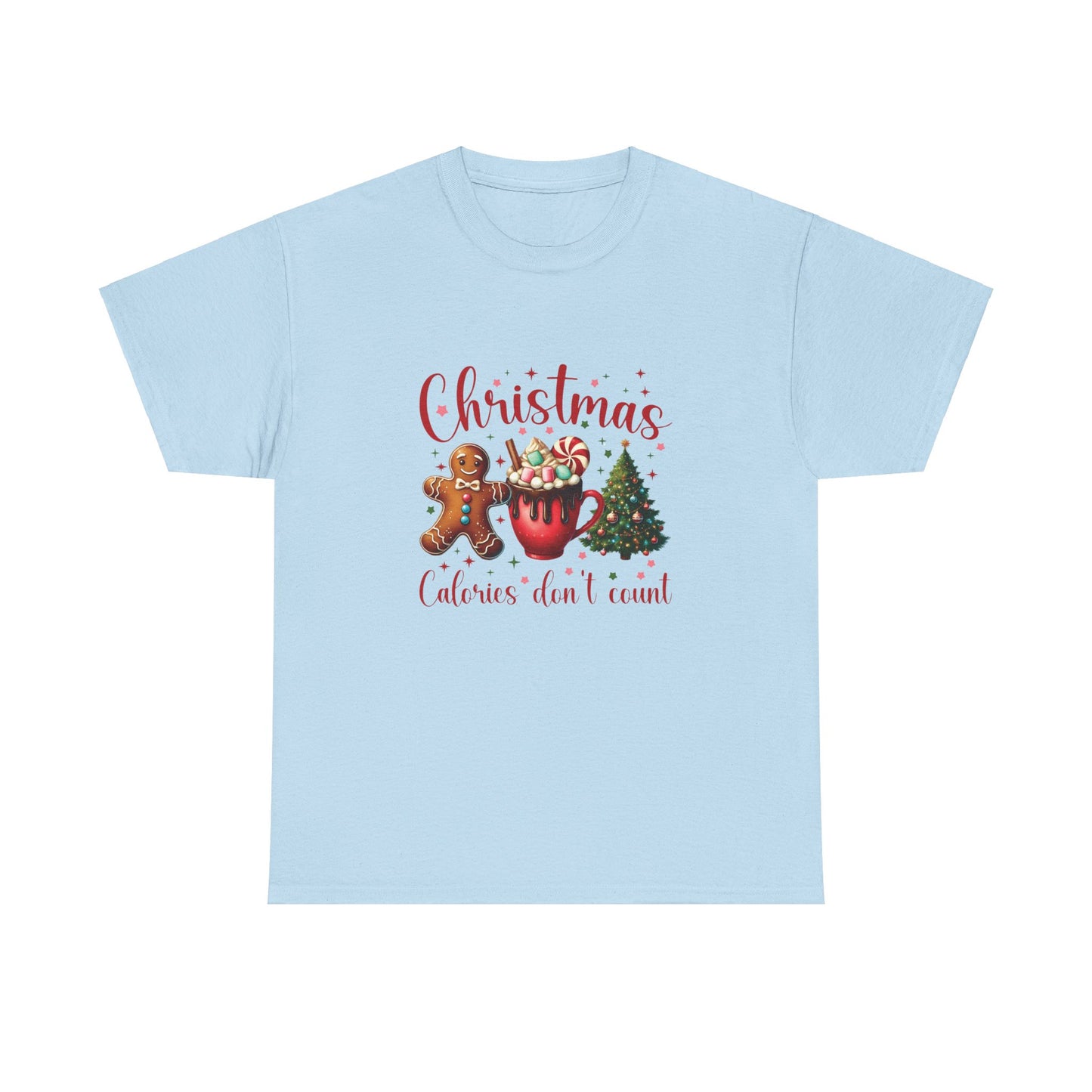 Gingerbread Christmas Calories Don't Count Unisex Tee