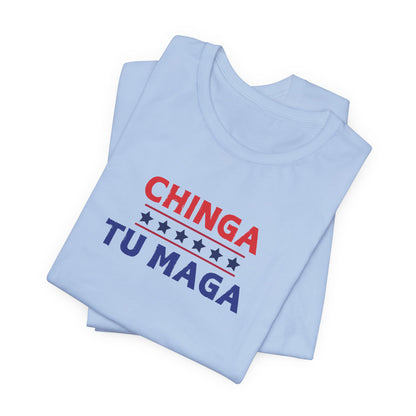 CHINGA TU MAGA Unisex Jersey Short Sleeve Tee